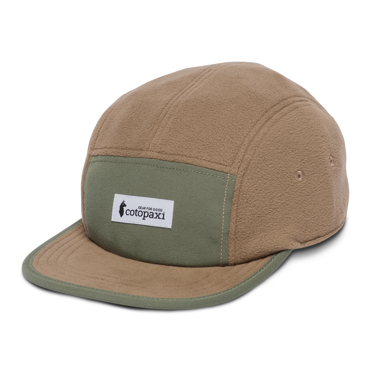 1200x1200_png-F25_U_Fleece_5-Panel_Hat_Fatigue_and_Dune_F.png Fleece 5-Panel Hat - Image 1