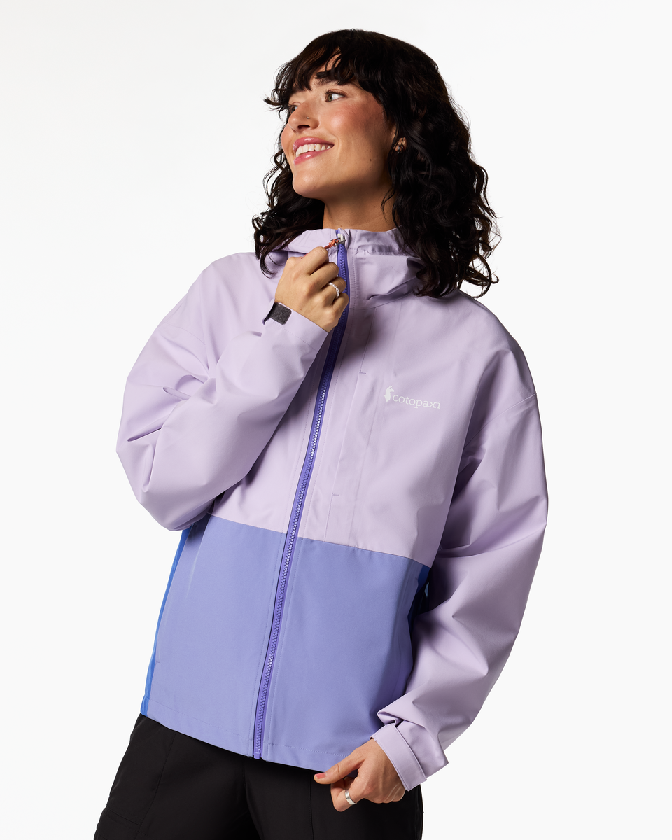 1200x1200_png-S26_W_Cielo_Rain_Jacket_Moonbean_and_Aster_1226.png Cielo Rain Jacket - Women's - Image 1