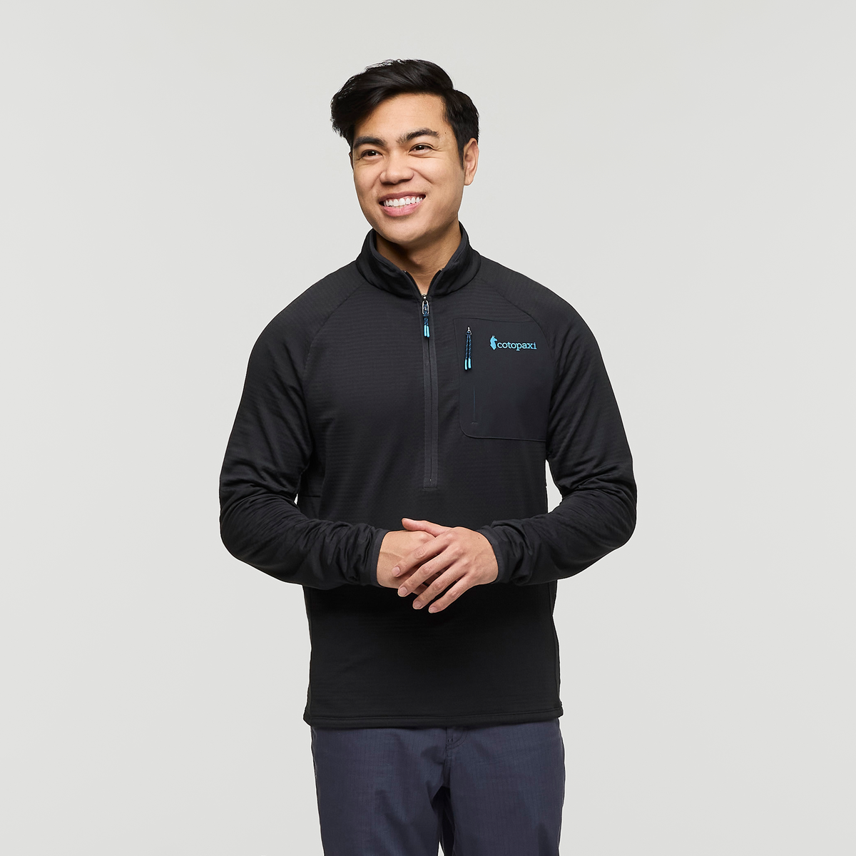 1200x1200png-F24MOteroFleeceHalfZipPulloverCotopaxiBlack_012.png Otero Fleece Half-Zip Pullover - Men's - Image 1