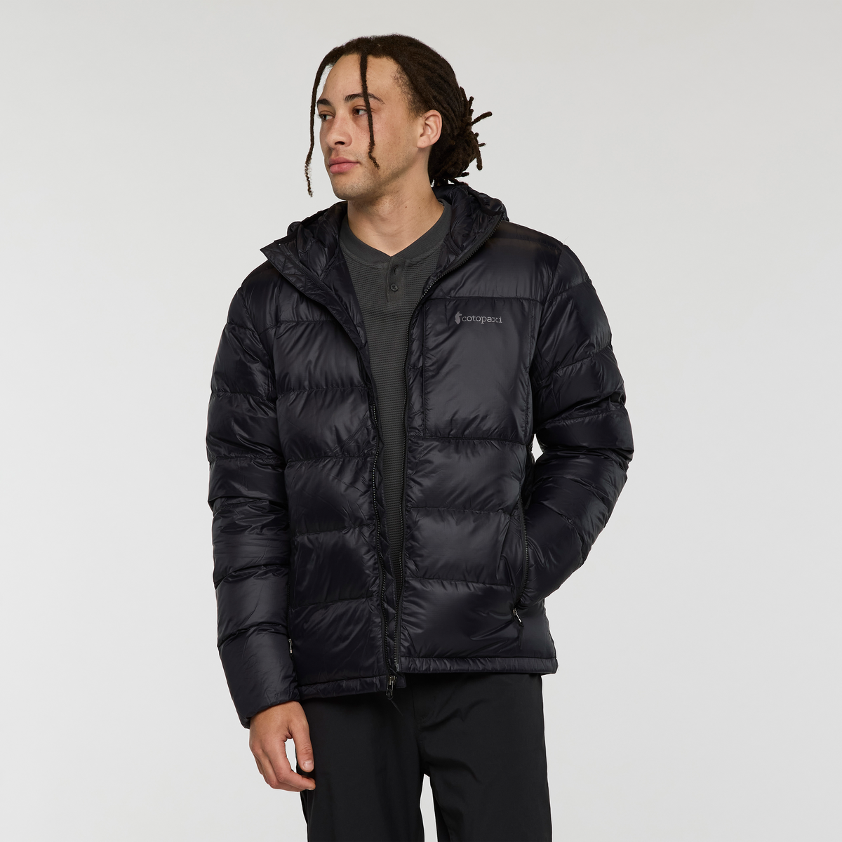1200x1200png-F25MFuegoMaxDownHoodedJacketCotopaxiBlack_001.png Fuego Max Down Hooded Jacket - Men's - Image 1
