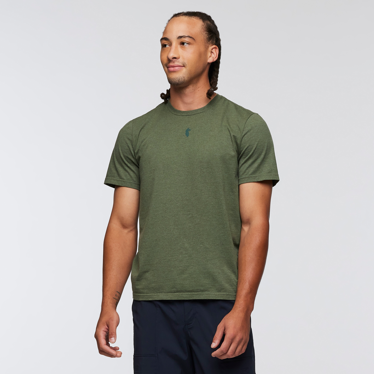 1200x1200png-F25MLlamaIconT-ShirtFatigue_024.png Llama Icon T-Shirt - Men's - Image 1
