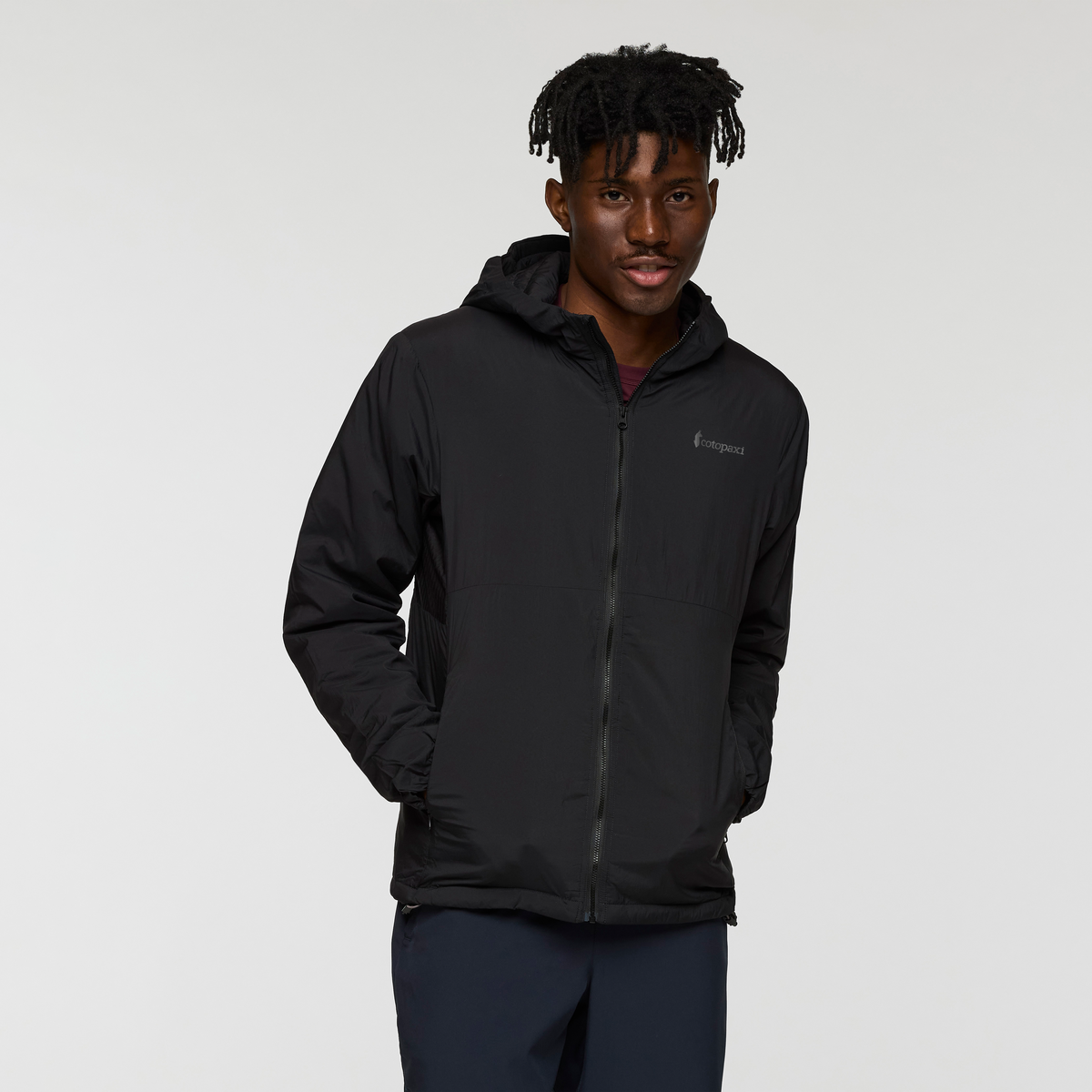 1200x1200png-F25MPacaya2.0InsulatedHoodedJacketCotopaxiBlack_001.png Pacaya 2.0 Insulated Hooded Jacket - Men's - Image 1