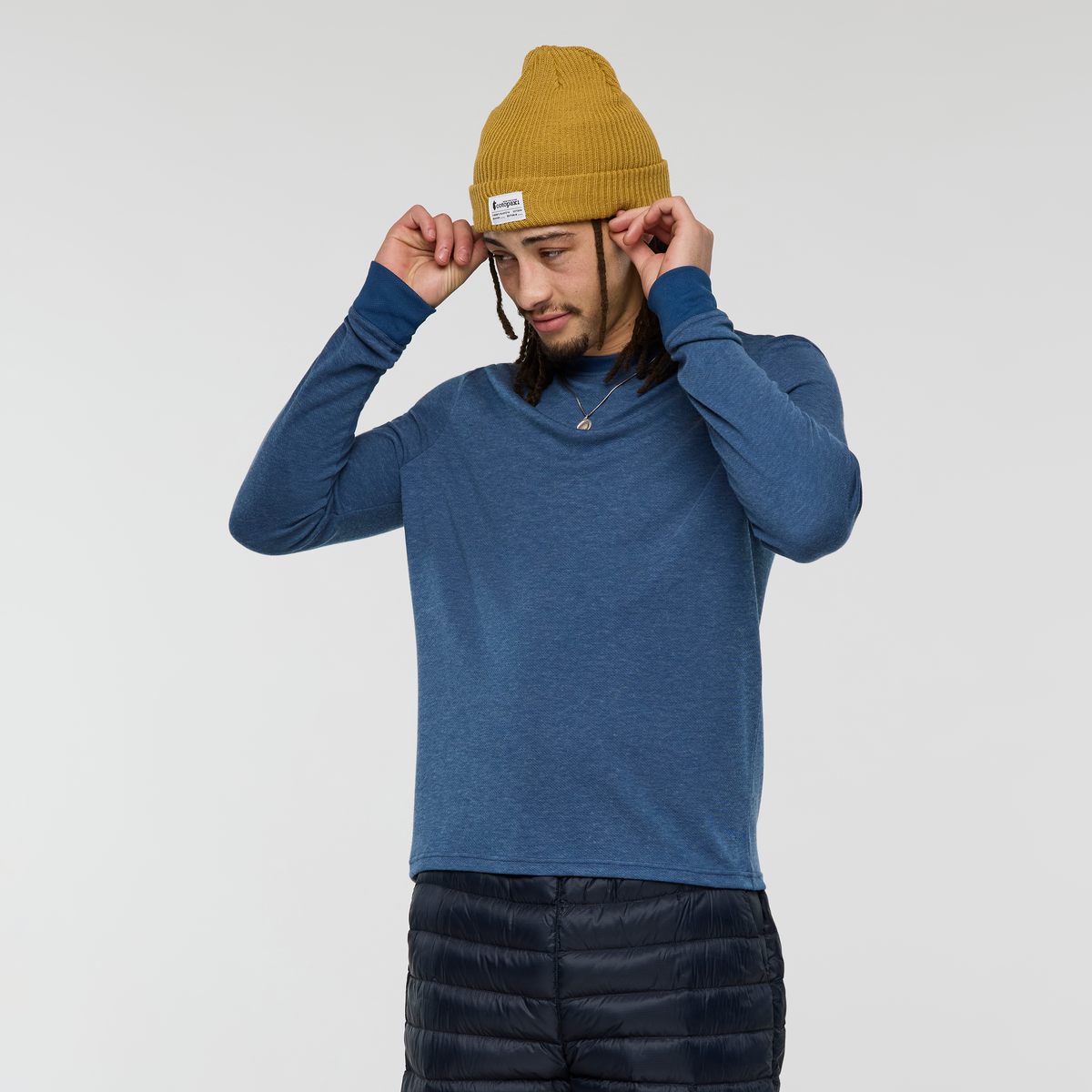1200x1200png-F25MPerenneLong-SleeveShirtDeepSea_001.png Perenne Long-Sleeve Shirt - Men's - Image 1