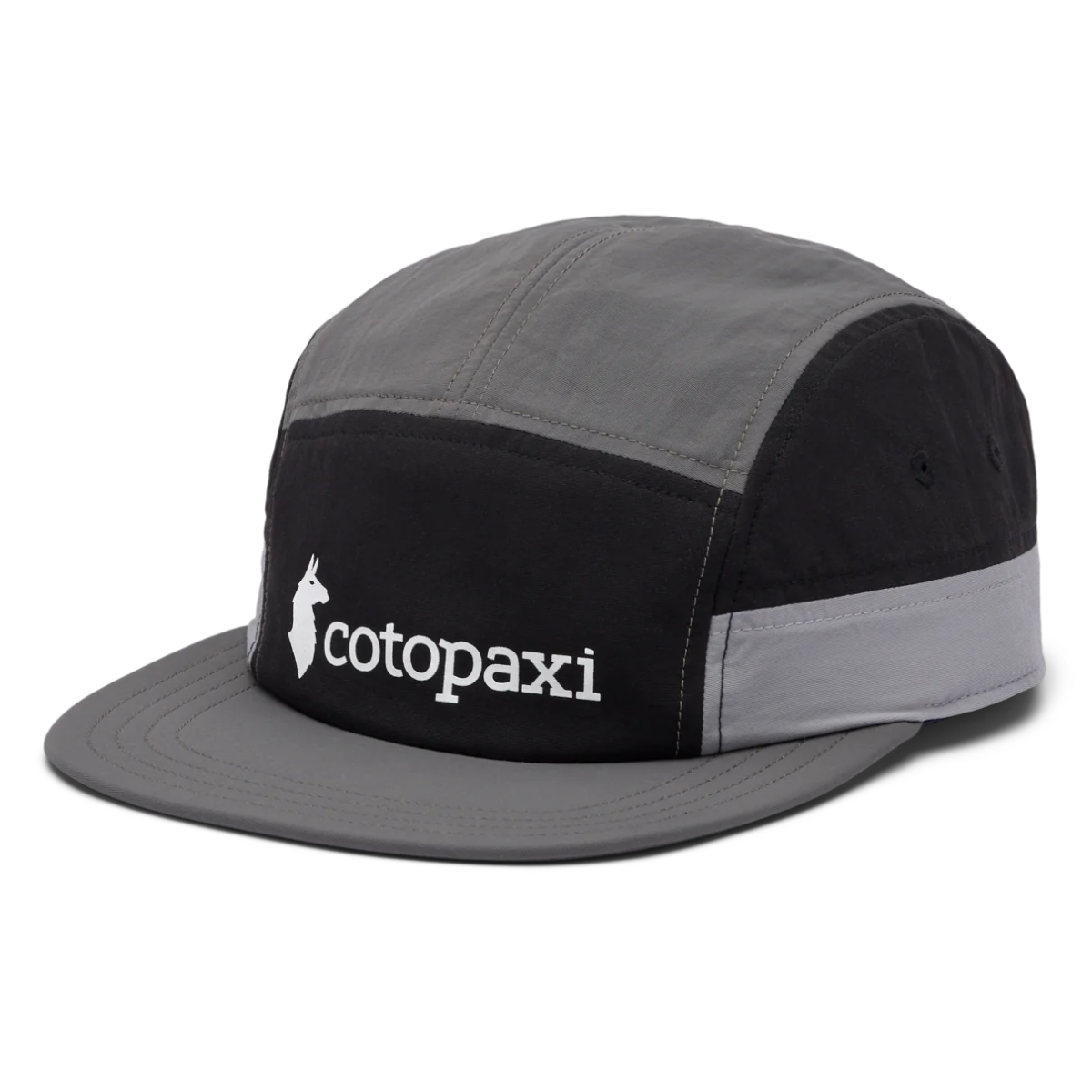 1200x1200png-S24CotopaxiTech5PanelHatBlackCinder_F.png Cotopaxi Tech 5-Panel Hat - Image 1