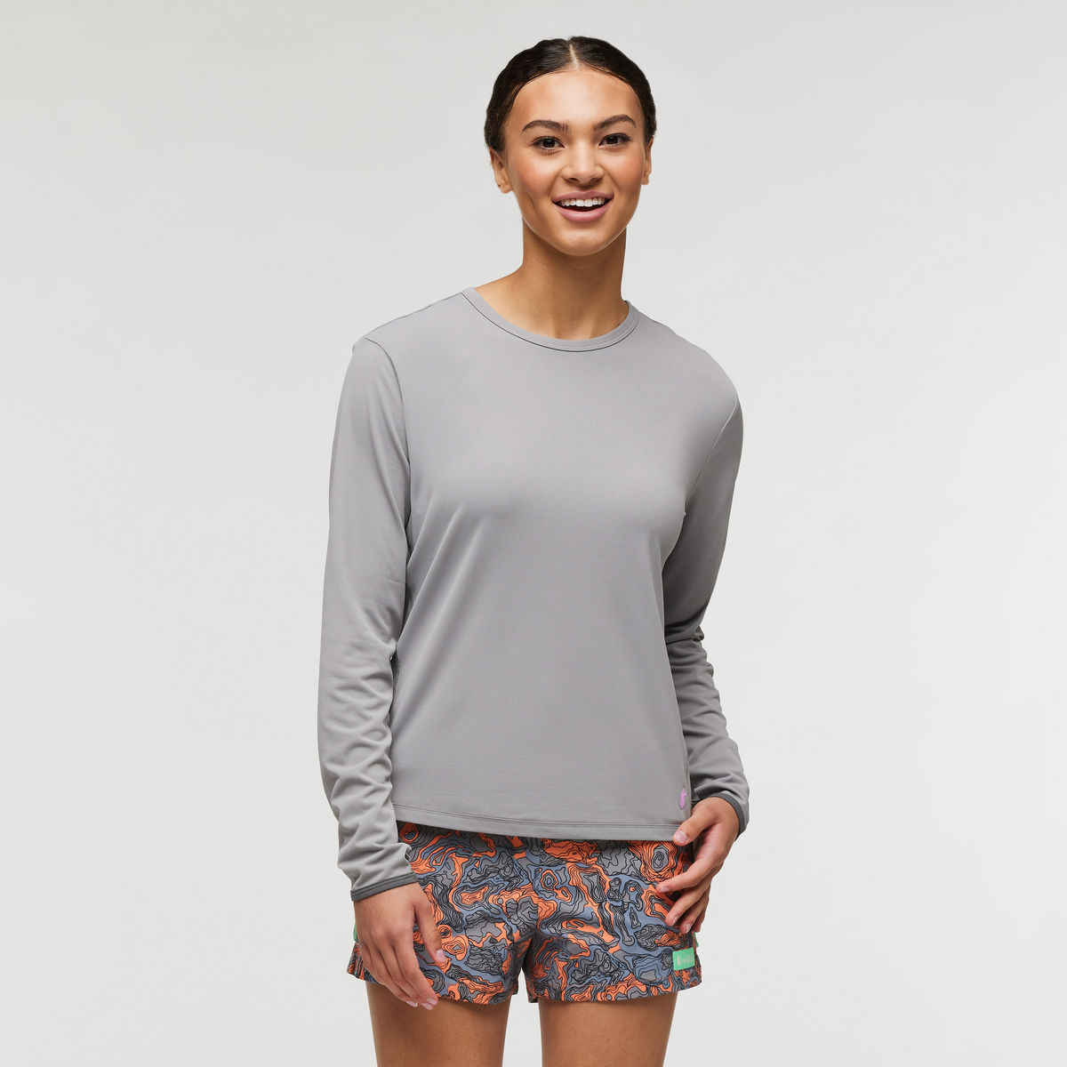 1200x1200png-S24WSombraLongSleeveSunShirtSmoke_2.png Sombra Long-Sleeve Sun Shirt - Women's - Image 1