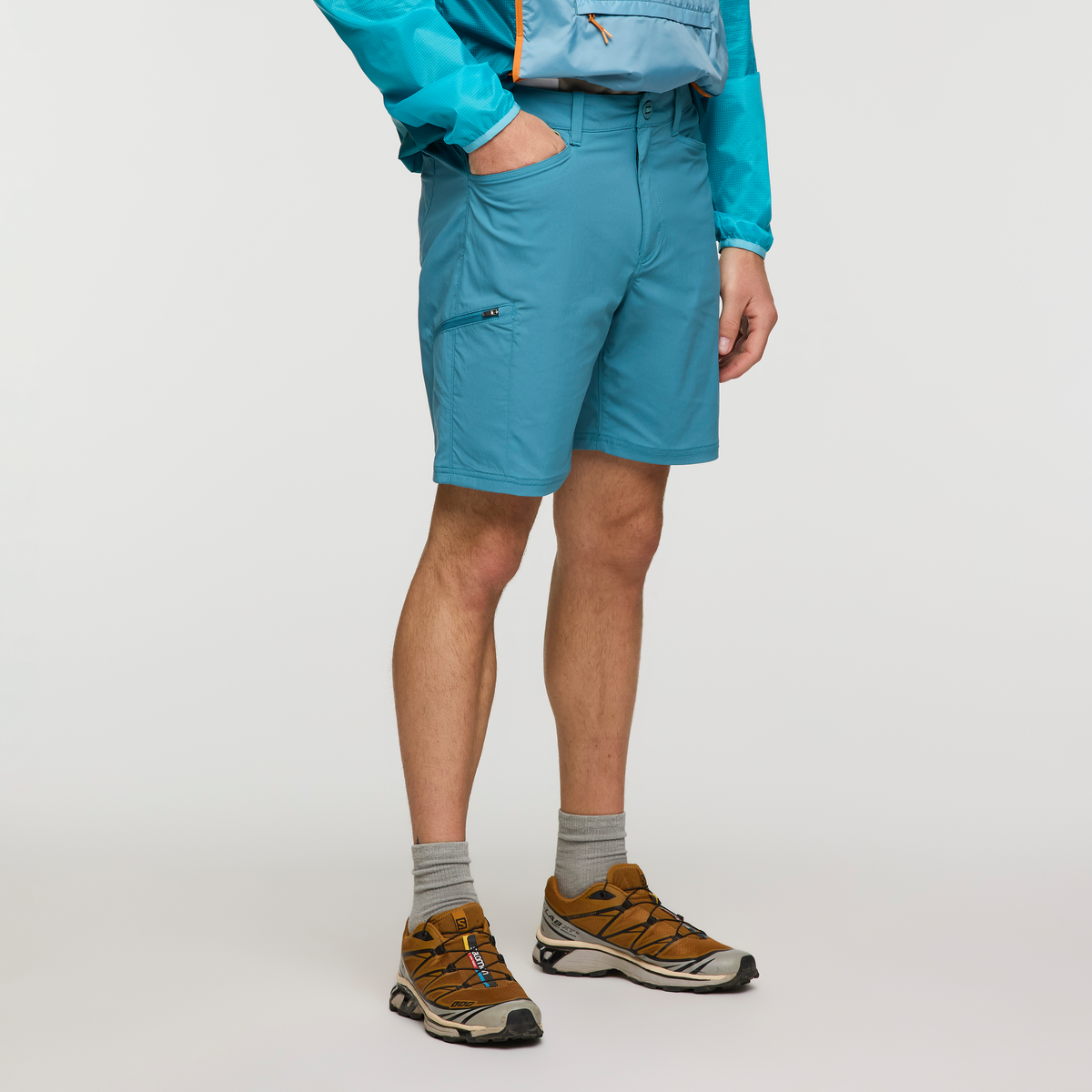 1200x1200png-S25MCorajeTechShortDrizzle_02.png Coraje Tech Short - Men's - Image 1