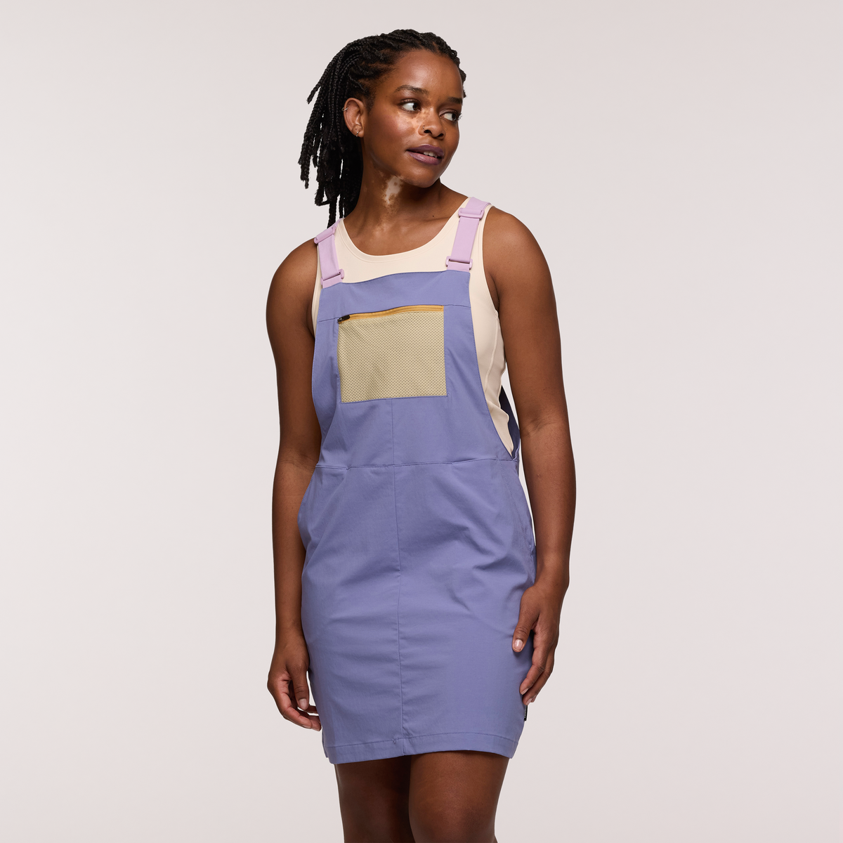1200x1200png-S25WTolimaOverallDressBlueSmoke_02.png Tolima Overall Dress - Women's - Image 1