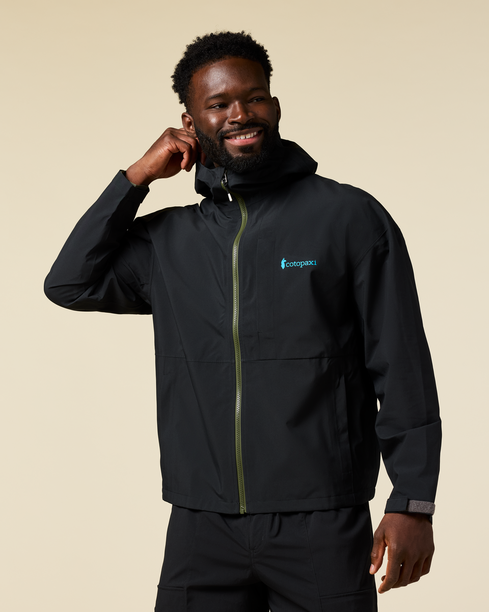 1200x1200png-S26MCieloRainJacketAllBlack_01.png Cielo Rain Jacket - Men's - Image 1