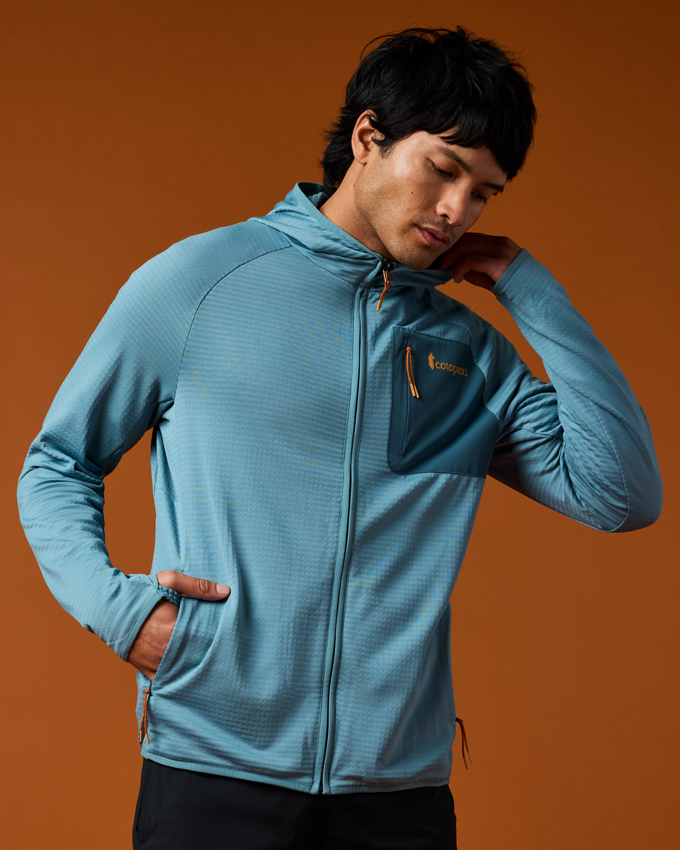 1200x1200png-S26MOteroFleeceFull-ZipHoodedJacketEverglade_1897.png Otero Fleece Full-Zip Hooded Jacket - Men's - Image 1