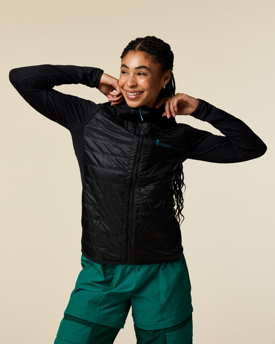 1200x1200png-S26WCapaHybridInsulatedHoodedJacketCotopaxiBlack_2350.png Capa Hybrid Insulated Hooded Jacket - Women's - Image 1