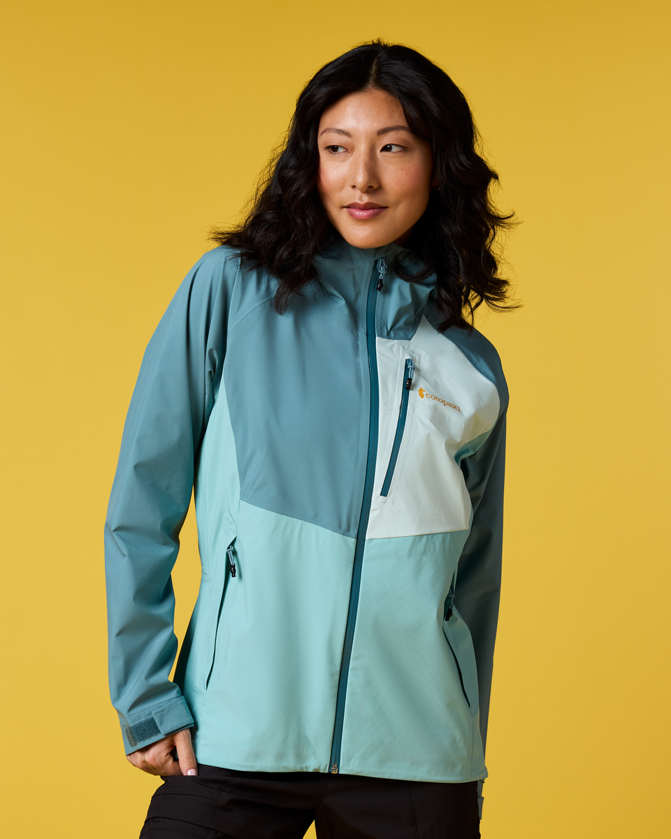 1200x1200png-S26WImpermeo3LHoodedShellJacketEvergladeandTidePool_3384.png Impermeo 3L Hooded Shell Jacket - Women's - Image 1