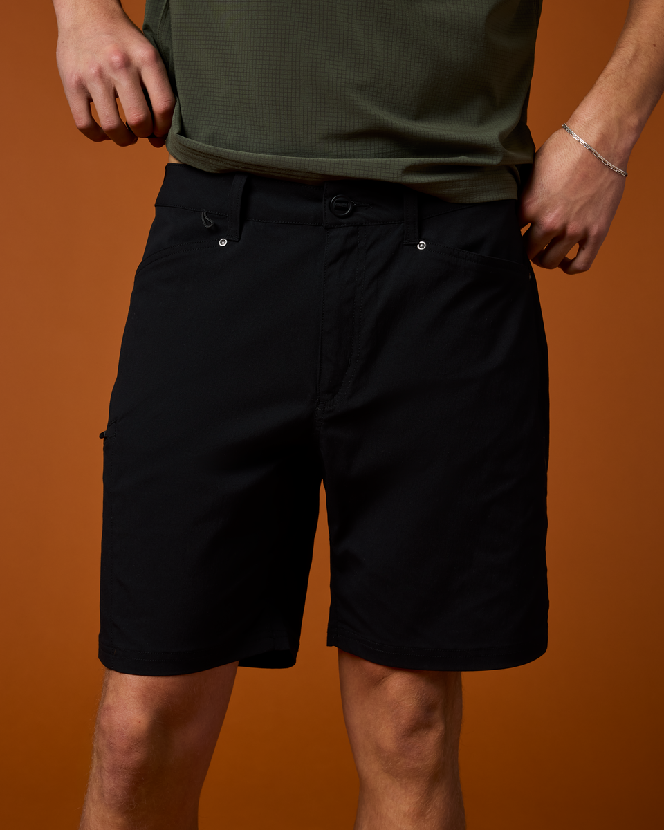 s26-m-coraje-tech-short-black-1610.png Coraje Tech Short - Men's - Image 1