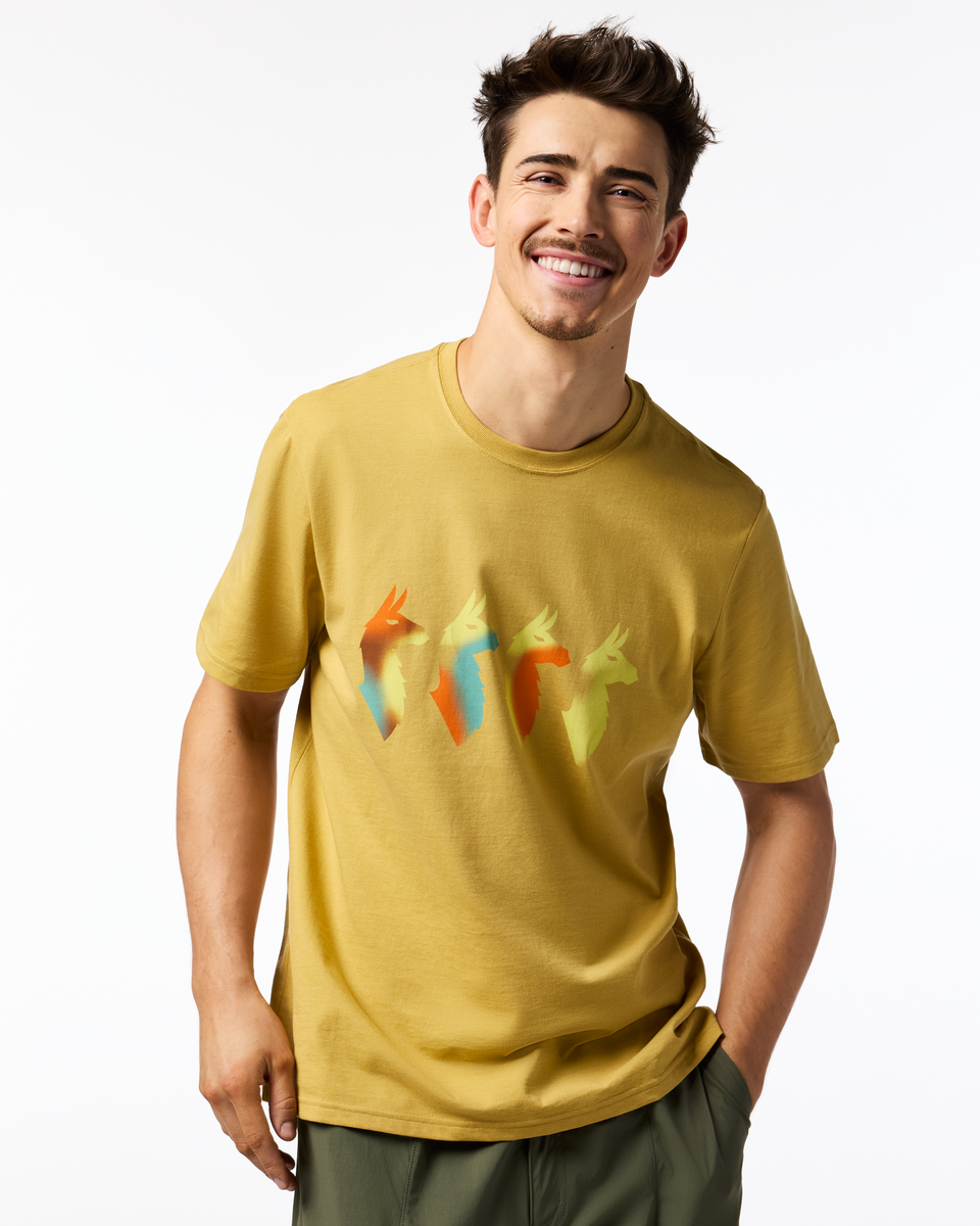 s26-m-cuatro-bitmap-t-shirt-husk-01.png Cuatro Bitmap T-Shirt - Men's - Image 1