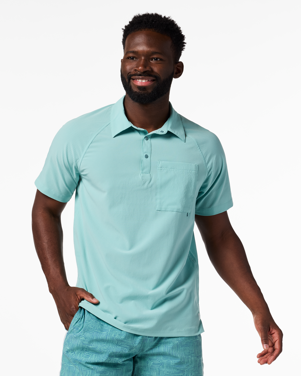 s26-m-pulso-tech-polo-tide-pool-01.png Pulso Tech Polo - Men's - Image 1