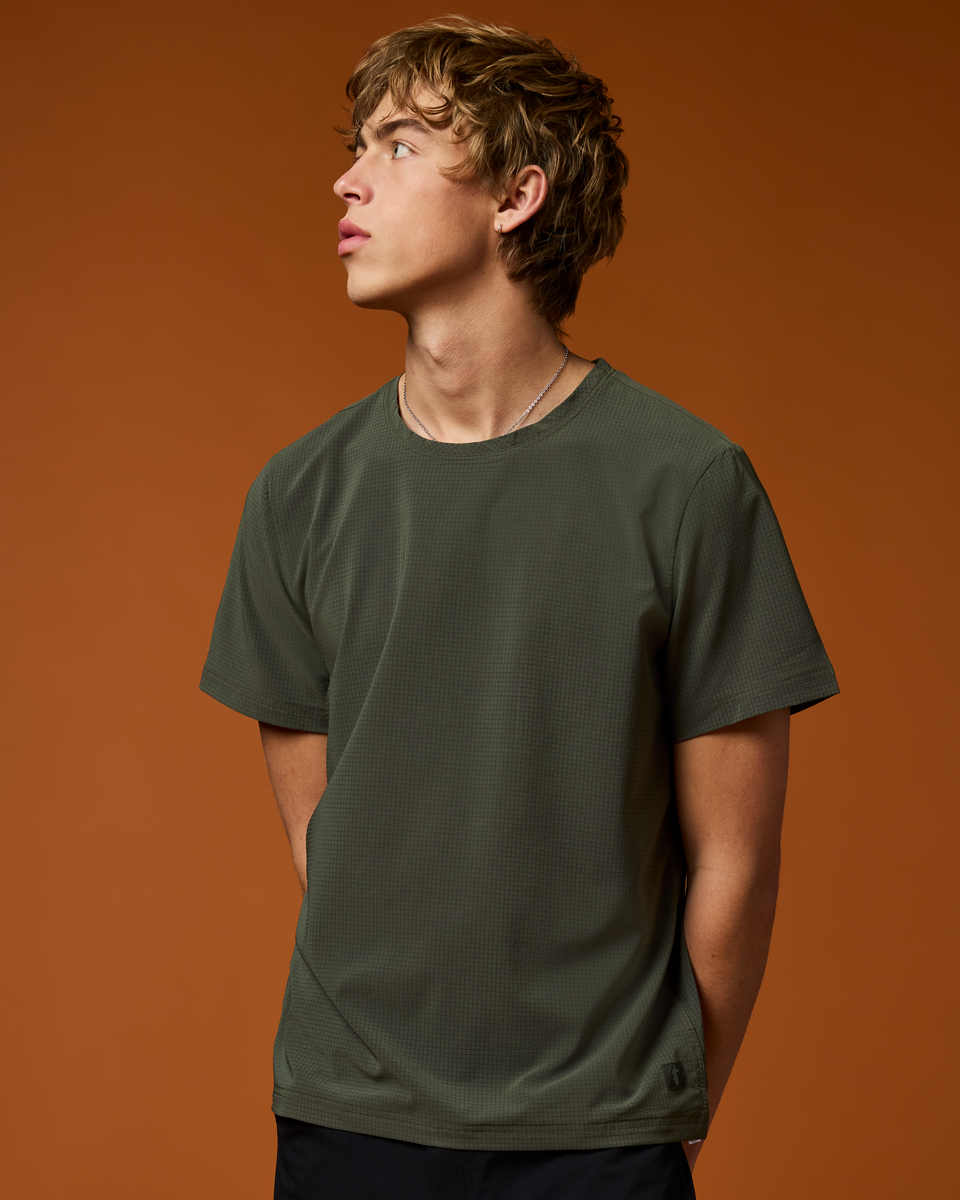 s26-m-pulso-tech-t-shirt-fatigue-1524.png Pulso Tech T-Shirt - Men's - Image 1