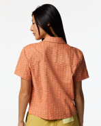 Afuera Button Up Shirt - Print - Women's - Image 9