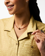 Afuera Button Up Shirt - Print - Women's - Image 17